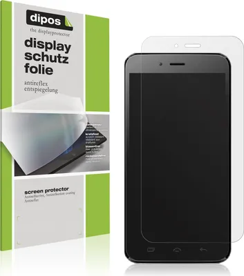 Produktbild von 2x Schutzfolie für Bmobile AX1078 matt Displayschutzfolie Folie Display Schutz dipos