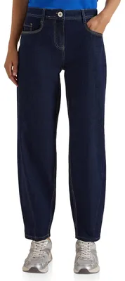 Produktbild von Cecil High Waist Barrel Leg Jeans im Loose Fit Rinsed wash 27