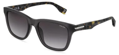 Produktbild von Police SPLU68 Grigio trasparente opaco 53/20/145 Herren Sonnenbrillen