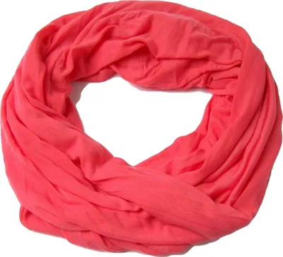 Produktbild von T7031 Loop Schal Tuch koralle Rundschal Damen NEU