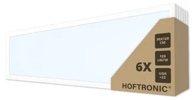 Produktbild von hoftronic LED-Panel 36W 120 x 30 cm 6000K flimmerfrei UGR22 Philips-Treiber