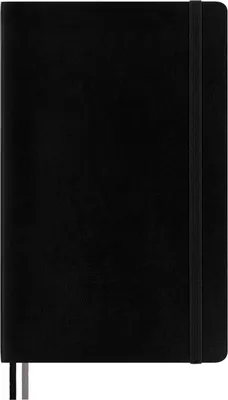Immagine prodotto di Moleskine Classic Notebook Expanded Taccuino Con Pagine Puntinate, 400 Pagine, Copertina Morbida E Chiusura Ad Elastico, Nero, Large, A5, 13 x 21 Cm