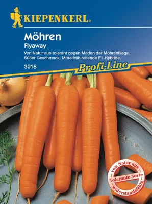 Produktbild von [STREICHUNG 2025] Möhre Flyaway F1 | Möhrensamen von Kiepenkerl