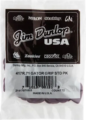 Image de Dunlop Dunlop Gator Grip Picks,