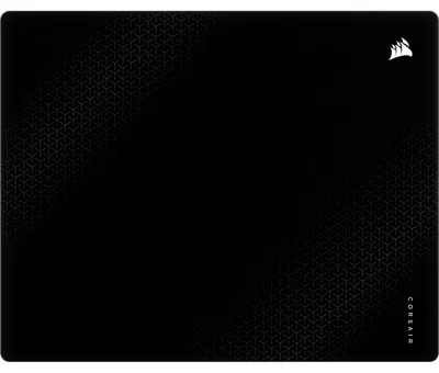 Image de Corsair MM Glass Large, Noir, Unie, Verre, Pieds antidérapants, Tapis de souris gaming