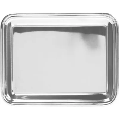 Produktbild von PINTINOX Catering Tablett 18/10 Edelstahl, mit umgelegtem Rand, Länge: 360 mm