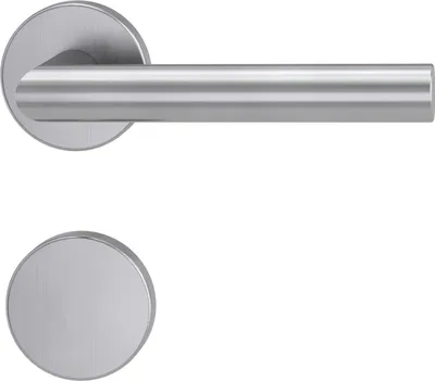 Produktbild von Griffwerk LUCIA Klipptechnik GK3 Rosetten rund Blindrosette Edelstahl matt
