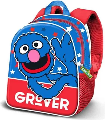 Produktbild von Karactermania Sesame Street Super Grover 2.0 Hello Rucksack Blau  Blau One Size