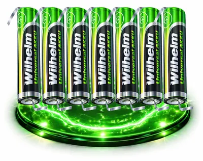 Produktbild von 7 x Wilhelm AKKU-LÖTFAHNE Z-Form AAA Universal