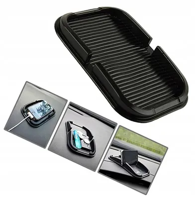 Produktbild von DBautomotive Rutschfeste Matte Q8E05 mit Rand, schwarz