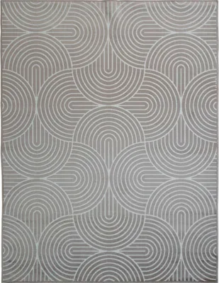 Immagine prodotto di Tappeto moderno a rilievo in beige sabbia 190x240