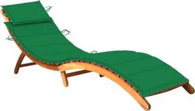 Produktbild von CLORIS Sonnenliege mit Auflage Akazie Massivholz  3061577