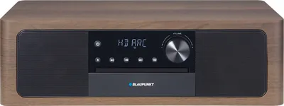 A Blaupunkt Mikro-Musikanlage MS22BT music system is shown from the front against a white background.