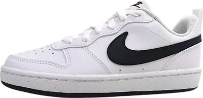 Productafbeelding van Nike Court Borough Low Recraft Sportschuhe Kinder Sneaker sportlicher Schnürer Weiß Freizeit