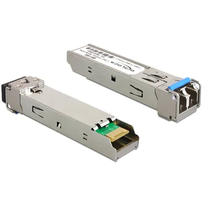 Produktbild von DeLOCK SFP 1000Base-LX SM 1310nm DDM, Faseroptik, 1000 Mbit/s, SFP, LC, 9/125 µm, LX
