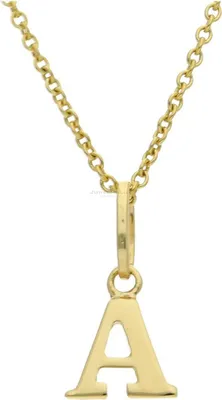 Produktbild von JuwelmaLux Anhänger 333/000 (8 Karat) Gold Buchstabe "A" JL16-02-0360
