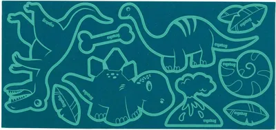 Produktbild von Ergobag Sticker Set (10pcs) Reflexie-Sticker Set Dinosaurier Zubehör 00749-20001-10