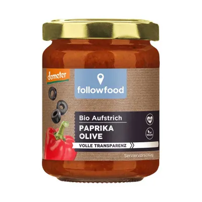 Obrázek produktu pro pomazánka - Paprika olivová demeter 120g