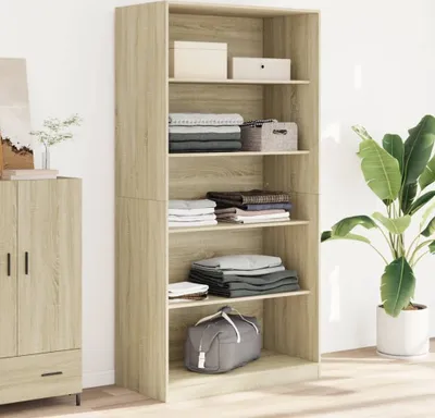 Obrázek produktu pro vidaXL Šatní skříň Sonoma Dub 100x50x200 cm výrobek ze dřeva