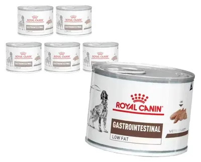 Produktbild von Royal Canin Veterinary VHN Hunde-Gastrointestinal-Nassfutterpastete, fettarm, 6 x 200 g, für Hunde mit Verdauungsstörungen