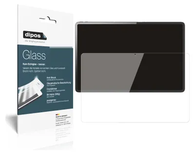 Produktbild von 2x Schutzfolie für Lenovo Tab P12 Pro - Anti-Shock 9H Folie dipos Glass Kunststoffglas