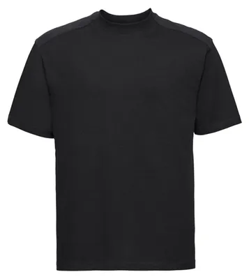 Produktbild von Russell Collection - T-Shirt für Herren, Extra stark, Arbeit LT5340 (XL) (Schwarz)