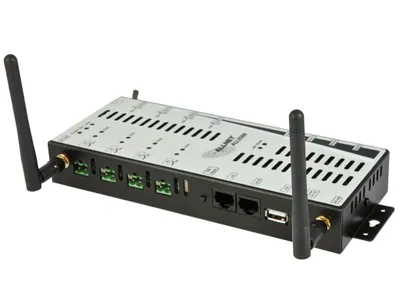 Produktbild von ALLNET ALL3500 WLAN Schwarz - Grau zentrale Smart Home Steuereinheit