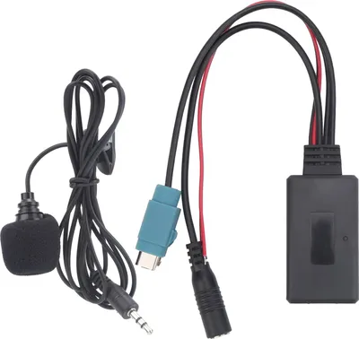 Produktbild von Auto Bluetooth Wireless Radio Aux Kabelmikrofon Handsfree Adapter für Alpine KCE -236B / CDA -9852 E