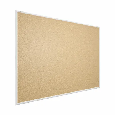 Immagine prodotto di Lavagna in Sughero con Cornice Bianco in Legno 120x90cm, Bacheca Sughero per Puntine Spille Memoboard