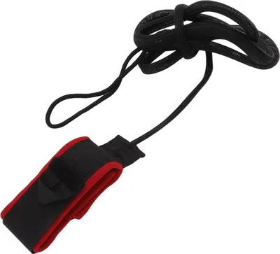 Productafbeelding van Surfpadsnoer, verstelbare enkelbanden, veiligheidslijn voor paddleboards, outdooraccessoires, zwart en rood