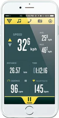 Produktbild von Topeak Handyhülle RideCase Kompatibel mit Apple iPhone 6 Plus, weiß