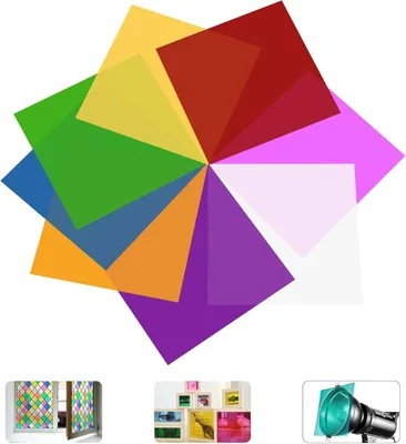 Obrázok produktu pre Celofánové listy 120 kusov, 19,1 x 19,1 cm, pre DIY, remeslá, dekoráciu