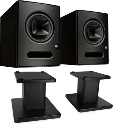 Immagine prodotto di Presonus studio monitor Sceptre S8 1 coppia con supporto per diffusori