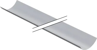 Produktbild von Geberit Tragschale verzinkt und lackiert d63mm, L3m, 1 Stk.