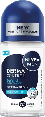 Produktbild von NIVEA Men Derma Control Defend Antitranspirant Roll-on 50 ml