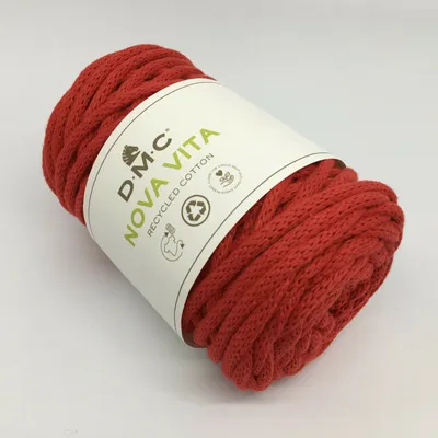 Produktbild von DMC Eco Vita-12 – recyceltes Baumwollgarn (4 mm) aus 80 % Baumwolle & 20 % Polyester (Color 5)