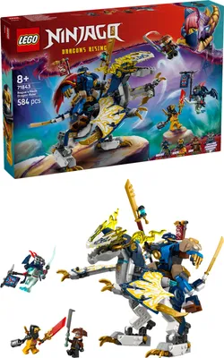 Zdjęcie produktu dla LEGO NINJAGO Mech smoczego jeźdźca Rogue’a, Zestaw do budowania, 8 lat(a), Plastik, 584 szt., 710 g