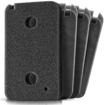 Produktbild von 4x Schaumfilter passend wie Miele 9499230 für Wärmetauscher Trockner