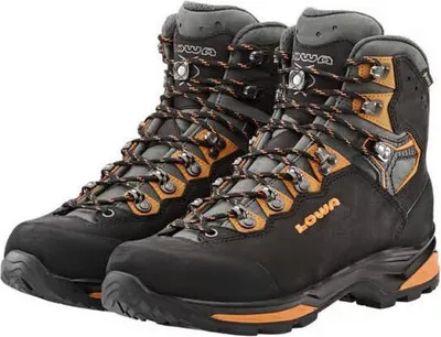 Zdjęcie produktu dla LOWA CAMINO EVO GTX, Męski, Dorosły, Pomarańczowy, Czarny, Buty outdoorowe, Wędrówki, Trekking, Niemiecki