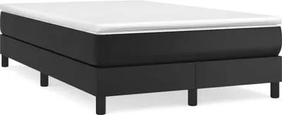 Produktbild von vidaXL Boxspringbettgestell Schwarz 120x200 cm Kunstleder