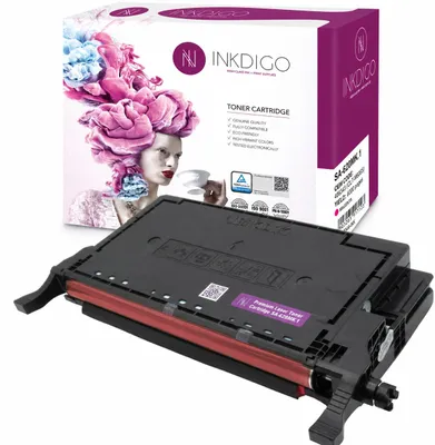 Produktbild von Inkdigo Toner CLT-M5082L für Samsung CLP-620, CLP-620ND, CLP-670, CLP-670N – Magenta, 4000 Seiten,, KI-generiertes Bild