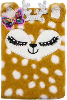 Produktbild von bb Klostermann 31347 Notizbuch Cutie Reh braun A5