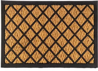 Obrázek produktu pro Rohožka z gumy a kokosu 40 x 60 cm, čistá