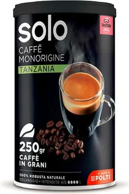 Obrázok produktu pre SOLO Caffè Monorigine Tanzánia 250 g zrnková káva