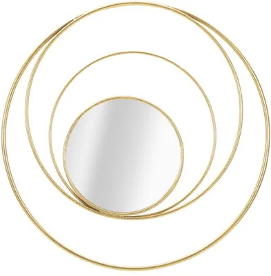 Produktbild von Mauro Ferretti Wandspiegel ARC GLAM Gold Ø 80 cm