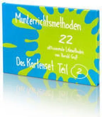 Produktbild von Kartenset Munterrichtsmethoden 2