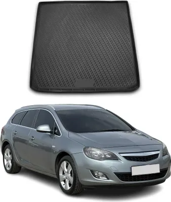 Image de Tapis de coffre pour Opel Astra J Caravan 2009-2015 Caoutchouc TPE