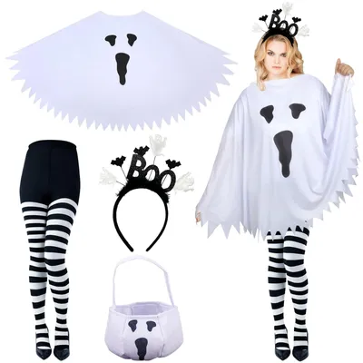 Zdjęcie produktu dla Kostium na Halloween dla dorosłych, biały