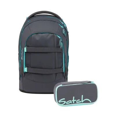 Produktbild von Satch Pack Mint Phantom Schulrucksack Set 2tlg.