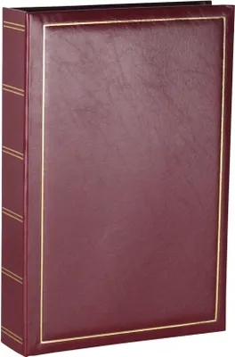 Produktbild von Tradition Fotoalbum für 300 Fotos in 10x15 cm Einsteck Foto Memo Album - Farbe: Rot